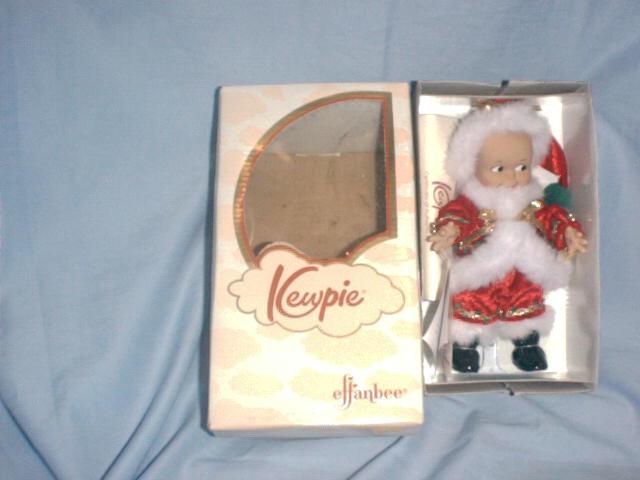 Effanbee Rosie O Neil recreation SANTA Kewpie MIB