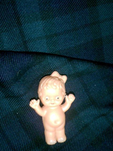 Vintage soft Plastic Kewpie